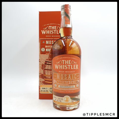 The Whistler Mosaic Marsala Cask Single Grain Irish Whiskey