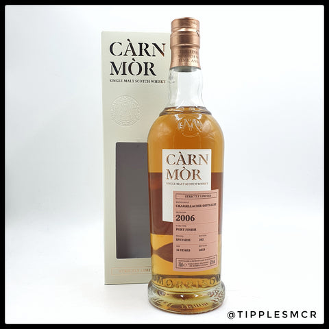Carn Mor Strictly Limited Craigellachie Port Cask