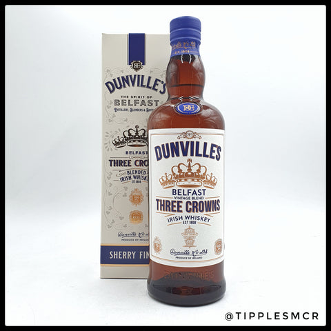 Dunville's Three Crowns Sherry Cask Irish Whiskey