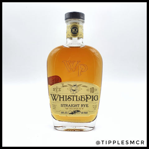 Whistle Pig 10yr Rye Whiskey