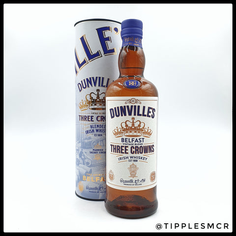 Dunville's Three Crowns Blended Irish Whiskey
